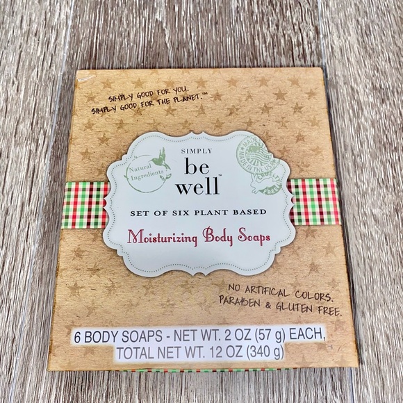 Simply Be Well Set Of 6 Moisturizing Soap Bar Set - Picture 3 of 8